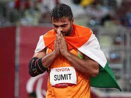Sumit antil, on monday, august 30, won the gold medal in the men's javelin throw f64 finals at the tokyo paralympics 2020. I16 N 2i1kam6m