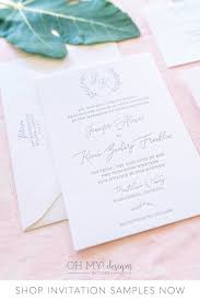 Monogram Letterpress Wedding Invitation Sample Oh My Designs By Steph Letterpress Wedding Invitations Fun Wedding Invitations Wedding Invitation Samples
