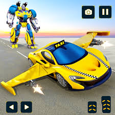 In this game, you can play with unlimited gems, gold, and elixir. Flying Taxi Car Robot Flying Car Games Mod Apk Unlimited Money Download
