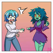 Simply Silly X My Girlfriend is a Zombie - Silly C Silly Studios -  Illustrations ART street