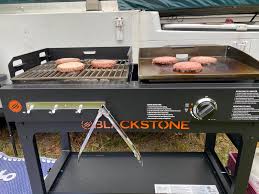 Then use the direct burner to cook with dutch ovens, stock pots, and. Blackstone Griddle Charcoal Grill Combo Solid Steel Outdoor Griddle Blackstone Products