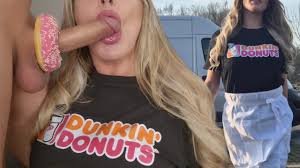First Date With A D Donuts Employee Ends With Glazed Pussy