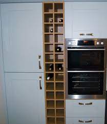 Tall 1970mm Wine Rack Unit Wine Cabinet Diy Tall Kitchen Cabinets Wine Cabinets