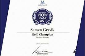 Gaji satpam lamongan gresik / kembali lagi di manung rider video kali ini adalah video antar kota dalam provinsi akdp yang saya buat dari spbu bunder atau pom bunder yang. Semen Gresik Berjaya Di Wow Brand 2021 Raih Gold Champion Beritasatu Jateng Berita Satu