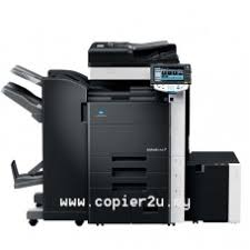 Help comes in many forms. Konica Minolta Bizhub Photocopier