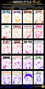Manga Style Meme Myself Outlines By Kuromidorii On Deviantart Comic Style Art Art Style Challenge Awesome Anime