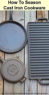 How To Season Cast Iron Cookware Step By Step Seasoning Instructions Seasoning Cast Iron Cast Iron Cast Iron Cookware