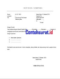 Surat Permohonan Pembukaan Rekening Bank Bni Rekening Bank Akta Kelahiran Perbaikan