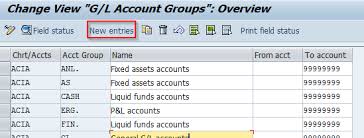 Define Account Group Sap Transaction Code Obd4