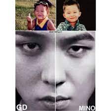 Mino did look like gdyb's love child during win but mino has grown bigger now?( Kpop Pretty Paradise Gd X Mino Gdragon Mino Winner Bigbang Yg