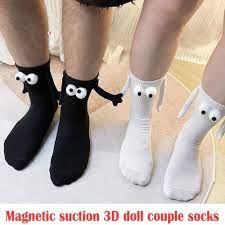 Couple holding hands socks