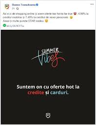 Produsul, lansat de curand, este primul din aceasta categorie care poate fi obtinut in totalitate online. AnunÈ› De La Banca Transilvania Pentru ToÈ›i Romanii Se IntamplÄƒ Chiar Azi È™i Nu PoÈ›i Rata