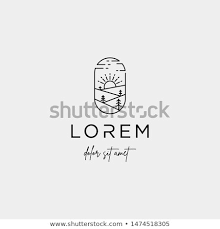 Some icons i made for an application a moment ago. Landscape Logo Design For Landscaping Vector Icon In 2020 Logo Design Dm Logo Vector Icons