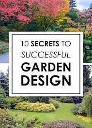 Landscape Design 10 Secrets To Designing A Beautiful Garden Gardening From House To Home Garden Design Layout Backyard Garden Design Landscape Design