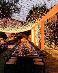Vintage And Elegant Wedding Decoration Ideas Rustic Wedding Decorations Garden Wedding O Wedding Lights Outdoor Wedding Decorations Wedding Hall Decorations