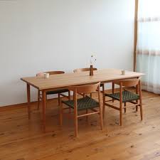 チェリーのダイニングテーブル5267 オーダー事例・T-198 家具工房クラポ