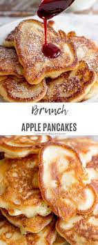 Oladi Russian Kefir Pancakes With Apple Recipes Tasty Pancakes Yummy Breakfast