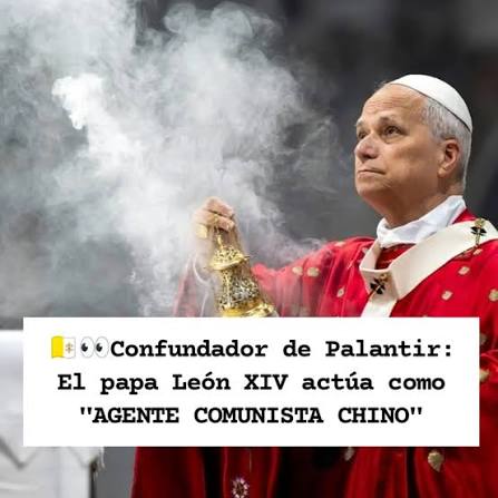 El magnate tecnológico Peter Thiel arremetió este martes contra el papa  León XIV, diciendo que promueve los intereses chinos al defender una mayor  regulación de la inteligencia artificial. #papaleónxiv