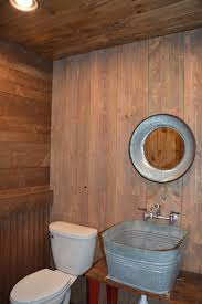 Unit price / per parked horse western hand stenciled oval jute rug. 6 Wood Bathroom Design Ideas Northern Log