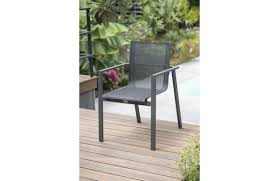 Le fauteuil suspendu a été créé dans les années 60, il tient son nom du fait qu'il ne repose pas sur des pieds. Fauteuil Salon De Jardin Empilables En Aluminium Dcb Garden Gris Miami