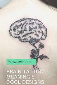 What Does This Brain Tattoo Symbolize Tattooswin In 2021 Brain Tattoo Tattoos Tattoos With Meaning