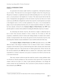 Erhaps the tradition in the elementary law of contracts most thoroughly grounded in the minds of law students is the general proposition that an agreement between a and b cannot be sued upon by c, even though c would be benefited by its performance. Pdf Privity Of Contract Comparisons Study Between United Kingdom And Malaysia