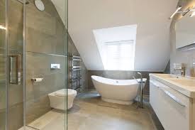 What if you turned your attic or your triangle ceiling room into a bathroom? Bathrooms With Sloped Ceilings Houzz