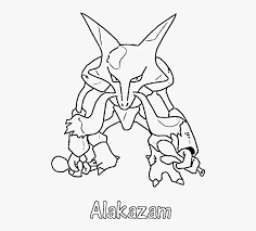 Primary, secondary, and tertiary colors. Arcanine Coloring Pages Alakazam Pokemon Black And White Hd Png Download Transparent Png Image Pngitem