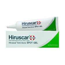 Hiruscar gel is specially formulated with 6 natural and scientific active ingredients that work synergistically to help lighten, smoothen, and flattens. Anti Acne Spot Gel Hiruscar Skincarisma