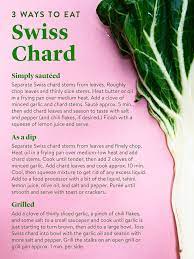 Maybe you would like to learn more about one of these? Everything To Know About In Season Swiss Chard Kitchen Stories