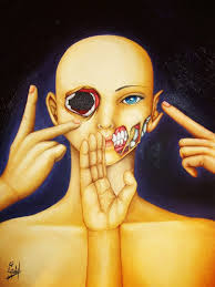 See No Evil Hear No Evil Speak No Evil Canvas Oil On Canvas Sign Language Version Of Hear No Evil See No Evil Speak No Evil Halloween Face Oil On Canvas Halloween Face Makeup