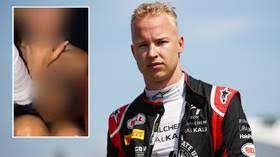 Formula 1 driver @haasf1team addicted to the drive #nm9 #teammazepin. F1 Team Slams Russian Driver Nikita Mazepin For Abhorrent Instagram Clip Showing Him Groping Woman S Breast In Car Video Rt Sport News