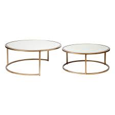Keya antique brass nesting coffee tables options. Serene Nesting Coffee Tables Antique Gold Cafe Lighting And Living