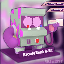 Search results for brawl stars. Arcade Bomb 8 Bit 3d Skin Idea Brawlstars