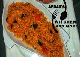 Peel off the back of irish potatoes, wash, dice into any size that you want, season with salt and keep aside for later use. Jollof Rice With Carrots Sauce Recipe By Afrah S Kitchen Cookpad