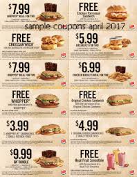Sephora promo codes 2017 can offer you many choices to save money thanks to 23 active results. Burger King Coupons For April 2017 Free Food Coupons Kfc Coupons Fast Food Coupons