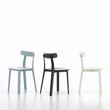 72l x 22d x 43h 18 seat height Chaise All Plastic Chair Apc Vitra Silvera Eshop Plastic Chair Vitra Chair Vitra