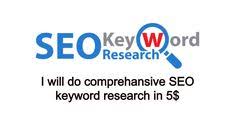 Pear101 I Will Do Comprehensive Seo Keyword Research To Rank Your Website For 5 On Fiverr Com In 2020 Seo Keywords Google Trends Keyword Planner