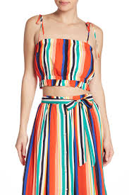 English Factory Rainbow Stripe Bandeau Top Nordstrom Rack