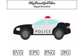 Police Car Graphic By Mybeautifulfiles Creative Fabrica