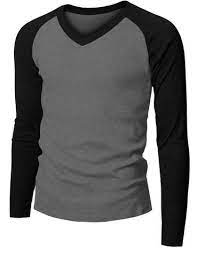 Doublju Mens Casual Long Sleeve Raglan V Neck T Shirts 11 99 16 99 Mens Clothing Styles Men Casual Mens Outfits