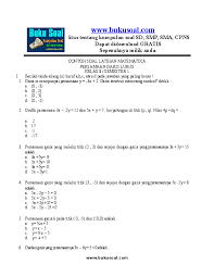 Latihan soal statistika smp kelas 8. Doc 3 Contoh Soal Latihan Matematika Persamaan Garis Lurus Kelas 8 Smp Paijo Jowo Academia Edu