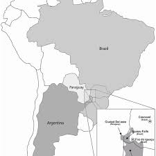 Copa america live commentary for argentina v paraguay on 20 june 2019, includes full match statistics and key events, instantly updated. The Triple Border Brazil Paraguay Argentina With The Location Of The Download Scientific Diagram
