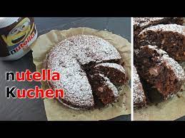 Probier sie aus und finde. Nutella Kuchen Backen 10 Minuten Nutella Kuchen Selber Machen Einfach Schnell Youtube