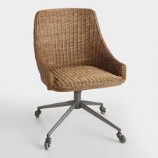 50 Wonderfully Woven And Rustic Rattan Furniture Pieces Your Home Needs Asap Home Office Chairs Office Chair World Market Chair