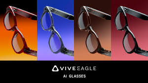 HTC 首款AI 眼鏡「VIVE Eagle」來囉！用眼鏡拍照、查資訊互動