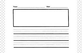 Primary paper lined paper graph paper. Printing And Writing Paper Kindergarten Writing S Angle Text Rectangle Png Pngwing