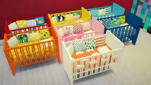 Baby crib by clara at all 4 sims. 7 Crib Recolors At Budgie2budgie Sims 4 Updates Sims 4 Toddler Sims 4 Sims