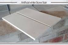 Nanoglass White Artificial Stone for Stairs | White - Stair ...