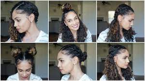 A stacked bob works great with curly hair, but on days when you want to change things up or keep hair out of your eyes, braiding is the easiest way to go. Hairstyles For School Short Curly Hair Novocom Top